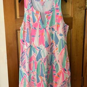 Lilly Pulitzer Multicolor Abstract Dress